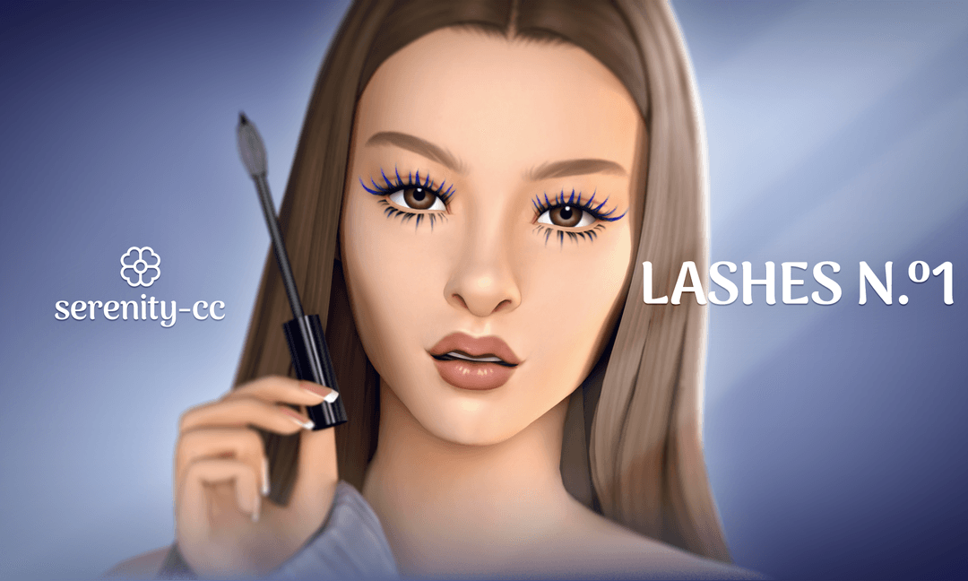 Ресницы 3D Eyelashes N1